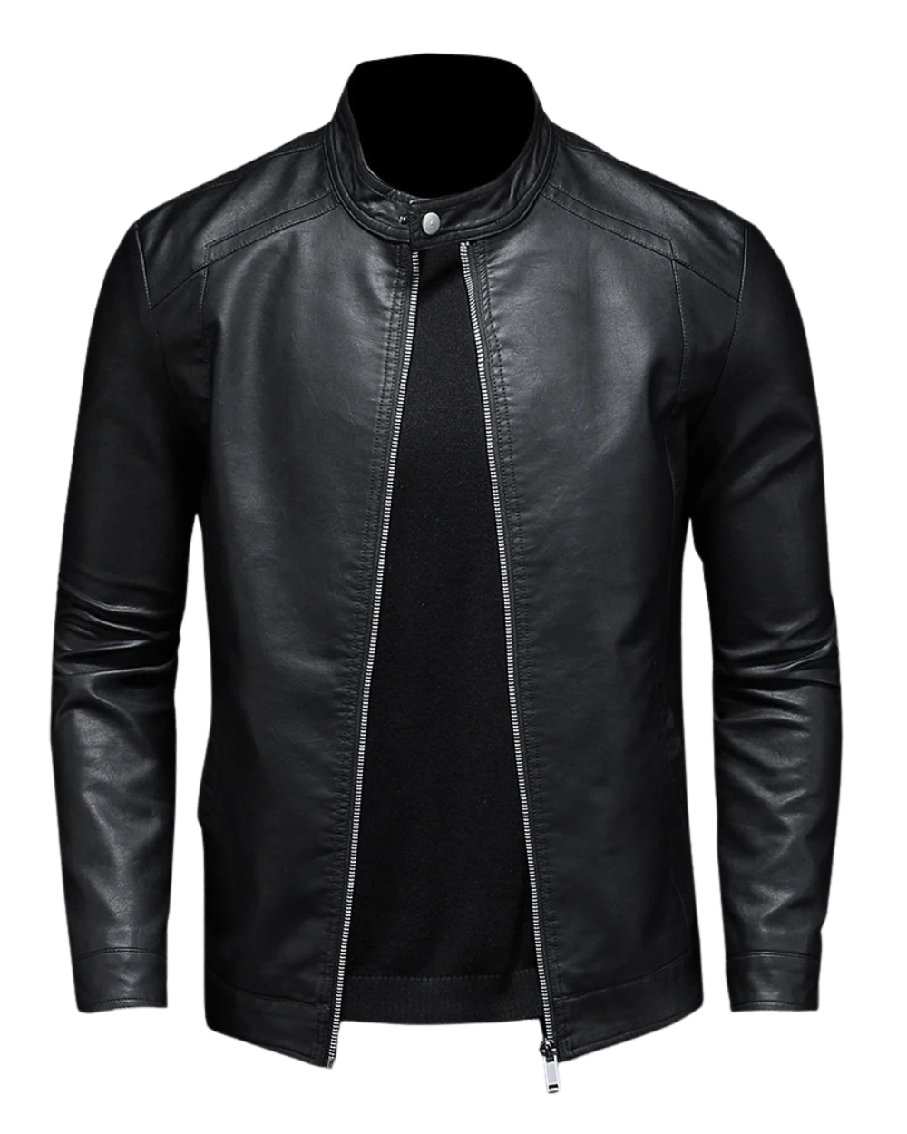 Asher | Classic Leather Jacket