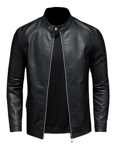 Asher | Classic Leather Jacket