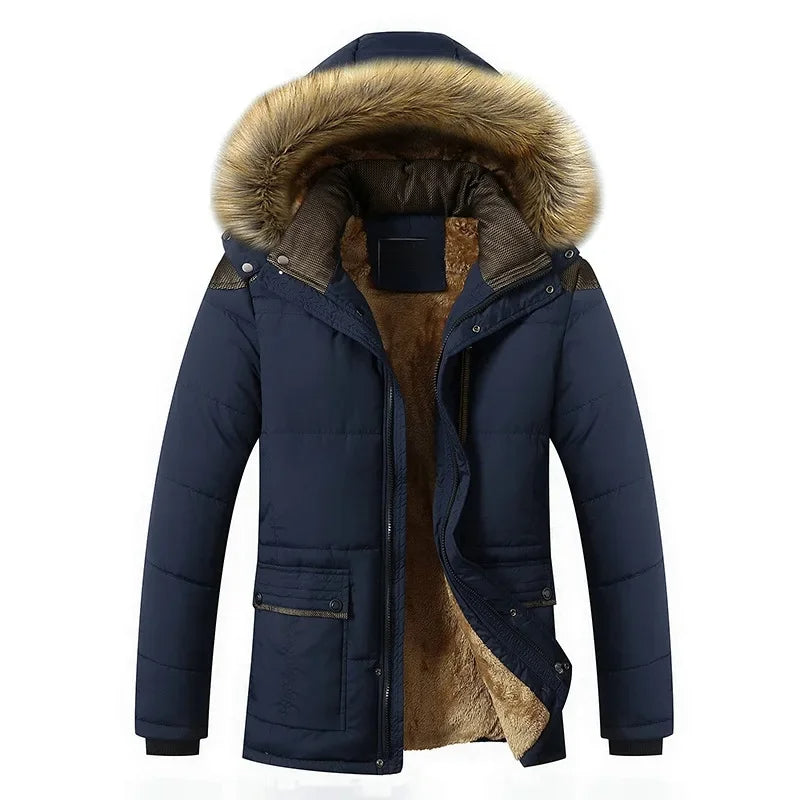 Christopher | Padded Fleece Winter Jacket