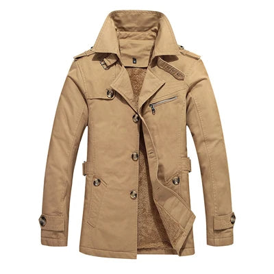 Silas | Padded Trench Coat