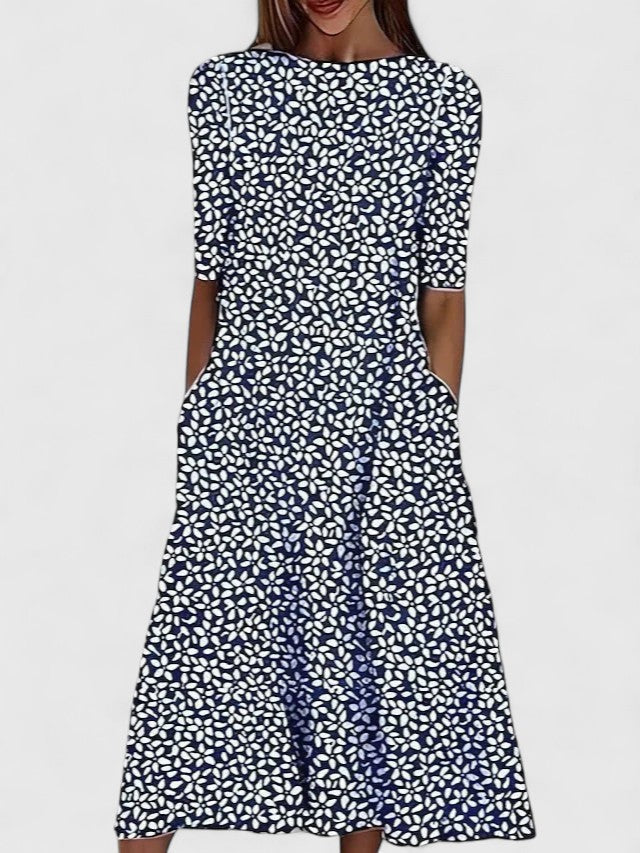 Zoey™ - Sophisticated Midi Dress